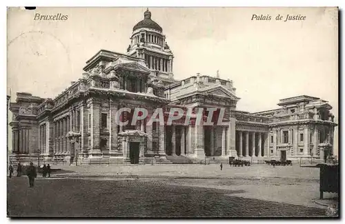 Cartes postales Bruxelles Palais de justice