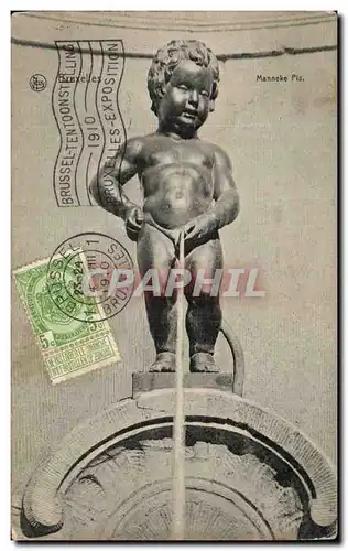 Cartes postales Bruxelles Manneke Pis