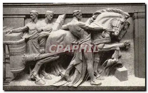 Cartes postales One of the panels of the Frieze above liberty & Cos EAst India House regent Street London