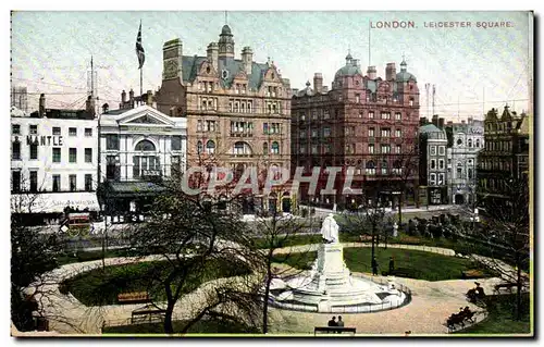 Ansichtskarte AK Londres london Leicester Square