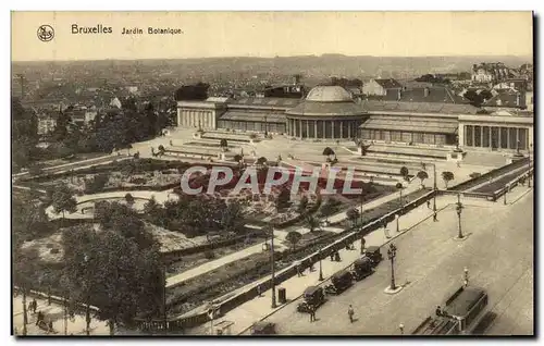 Cartes postales Bruxelles Jardin botanique