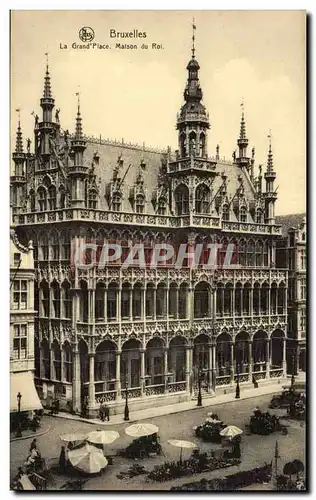 Cartes postales Bruxelles La grand place Maison du roi