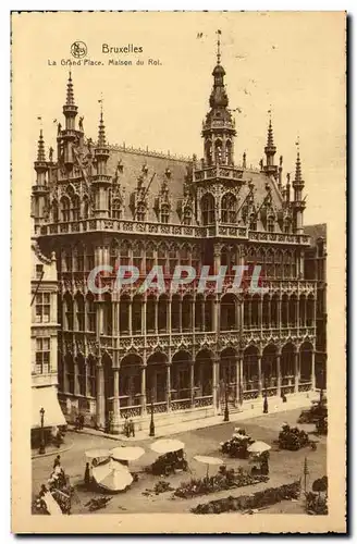 Cartes postales Bruxelles Maison du roi