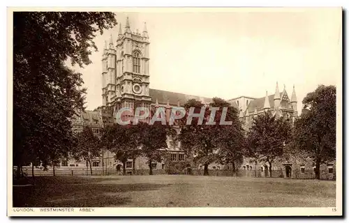 Cartes postales Londres london Westminster Abbey