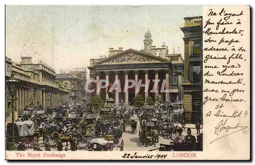 Cartes postales Londres london The Royal Exchange