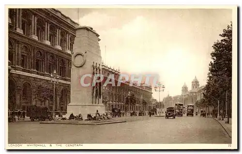 Grande Bretagne London Londres Cartes postales Whitehall and thee Cenotaph