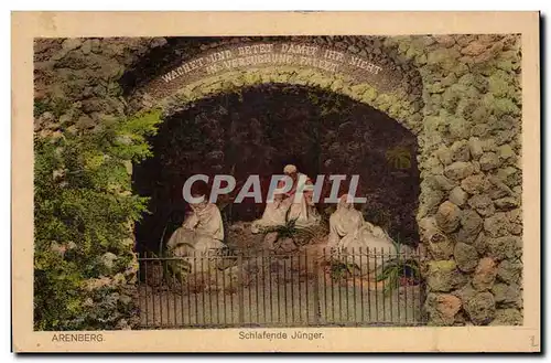 Cartes postales Arenberg Schlafende Junger