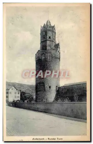 Andernach Cartes postales Runder Turn