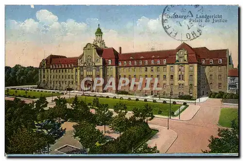 Duisburg Cartes postales Landgericht Palais de justice