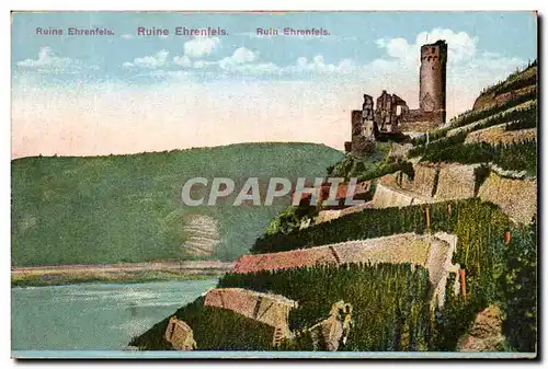 Allemagne Cartes postales Ruine Ehrenfels