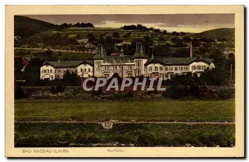 Cartes postales Bad Nassau Kurhaus