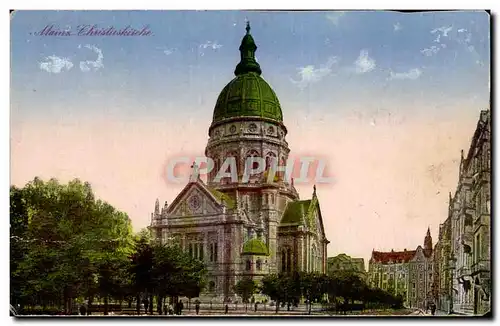 Cartes postales Mainz Christuskirche