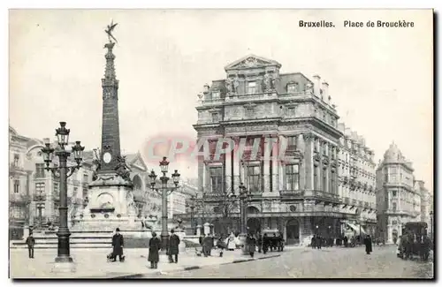 Cartes postales Bruxelles Place de Brouckere