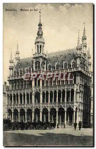 Cartes postales Bruxelles Maison du roi