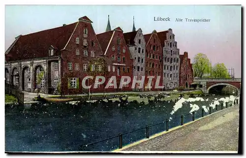 Cartes postales Lubeck Alte Traverpeicher