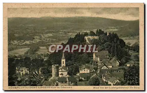 Cartes postales Hohenluftkurort Lindenfels im odenwald