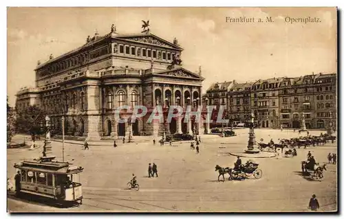 Cartes postales Frankfurt Opernplatz
