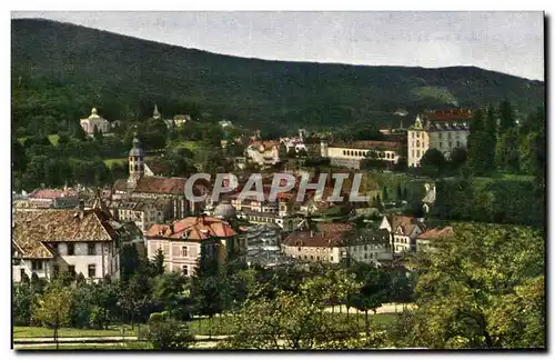 Cartes postales Baden Baden Blick von der Friedrichshohe