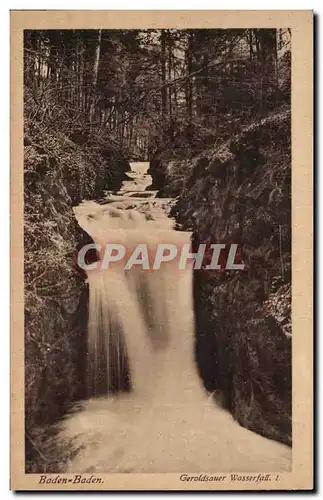 Cartes postales Baden Baden Geroldsauer Wasserfall