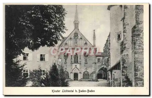 Cartes postales Kloster Lichtental b Baden Baden