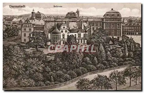 Cartes postales Darmstadt Schloss