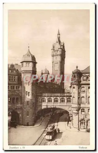 Cartes postales Frankfurt Rathaus