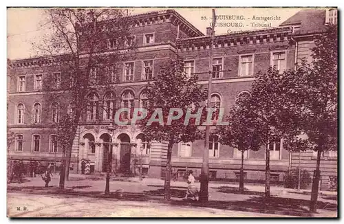 Cartes postales Duisburg Tribunal