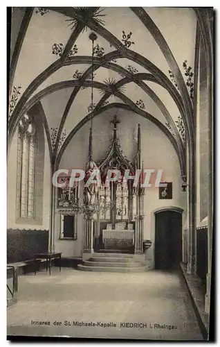 Cartes postales Inneres der St Michaels Kapelle Kiedrich i Rheingau