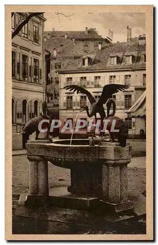 Cartes postales Baden Baden Reiherbrunnen in der Sophienstrasse