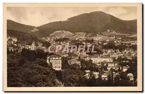 Cartes postales Baden Baden vom Fremersberg gesehen