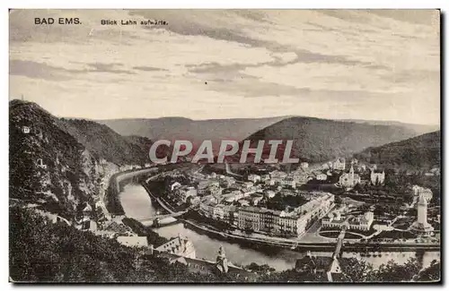 Cartes postales Bad Ems Blick Lahn aufwarte