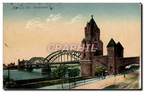 Cartes postales Mainz Kaiserbrucke