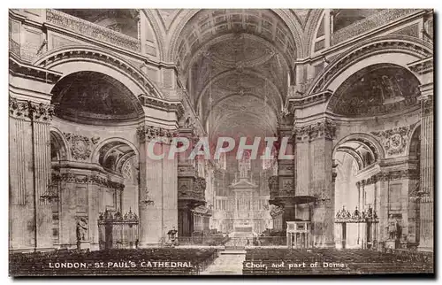 Cartes postales Great Britain Londres london St Paul&#39s Cathedral