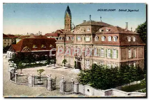 Ansichtskarte AK Dusseldorf Schloss Jagerhof