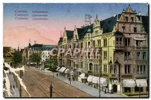 Cartes postales Coblenz Loghstrasse