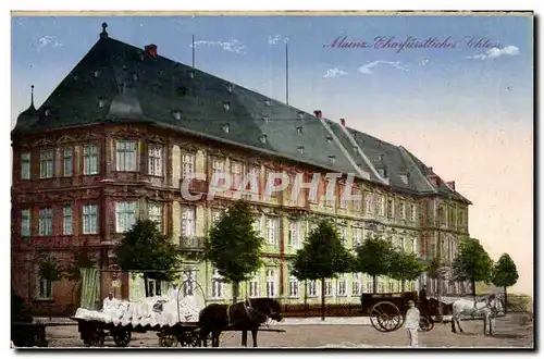 Cartes postales Mainz Churfurstliches Schloss