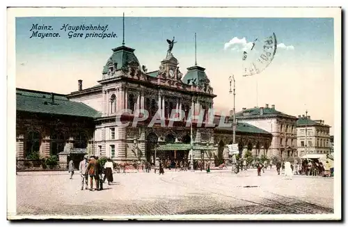 Cartes postales Mainz Hauptbahnhof