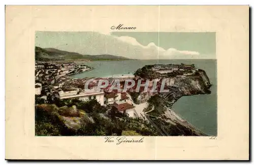 Cartes postales Monaco Monte Carlo Vue generale