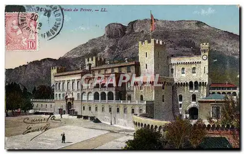 Cartes postales Monaco Monte Carlo Le palais du prince