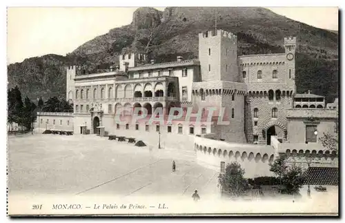 Ansichtskarte AK Monaco Monte Carlo Le palais du prince