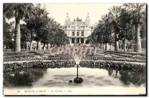 Cartes postales Monaco Monte Carlo Le casino