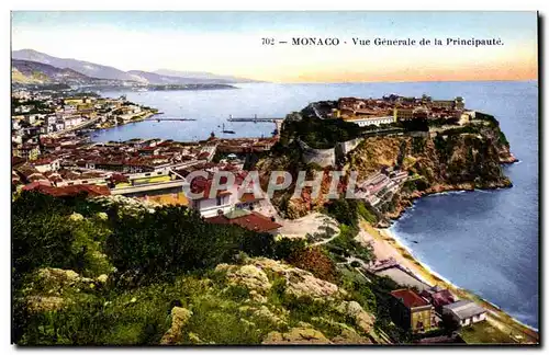 Cartes postales Monaco Monte Carlo Vue generale