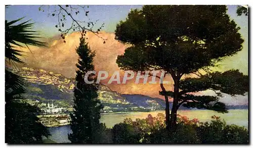 Cartes postales Monaco Monte Carlo Effet de soleil