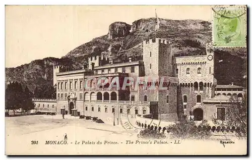 Cartes postales Monaco Monte Carlo Le palais du prince