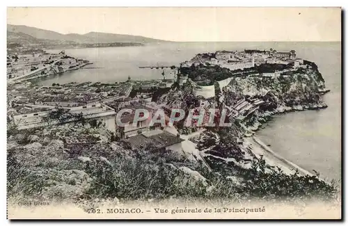 Cartes postales Monaco Monte Carlo Vue generale