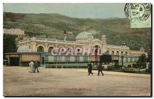 Cartes postales Monaco Monte Carlo Cafe de Paris