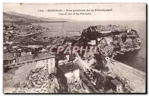 Cartes postales Monaco Monte Carlo Vue generale