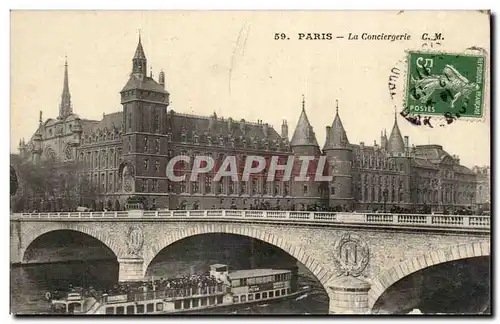 Paris Cartes postales Conciergerie