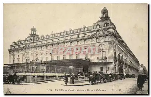 Paris Cartes postales Quai d&#39Orsay Gare d&#39orleans