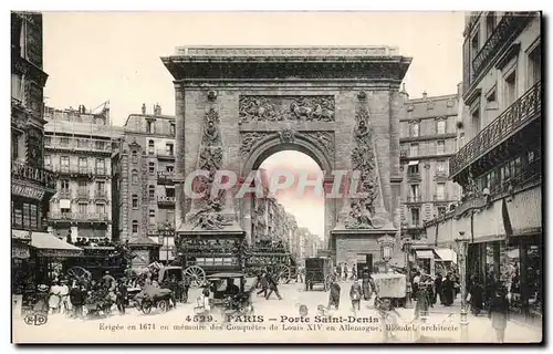 Paris Cartes postales Porte st Denis